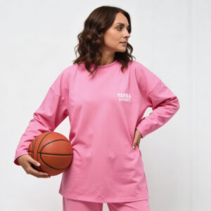 Ensemble oversize Rose 🌸