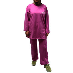 Ensemble oversize Rose đž