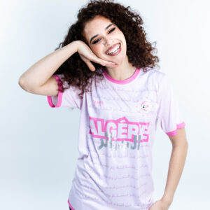 🇩🇿 Maillot Rose Algérie ⚽